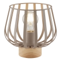 Brilliant - Настолна лампа NORDIC CAGE 1xE27/20W/230V бежова
