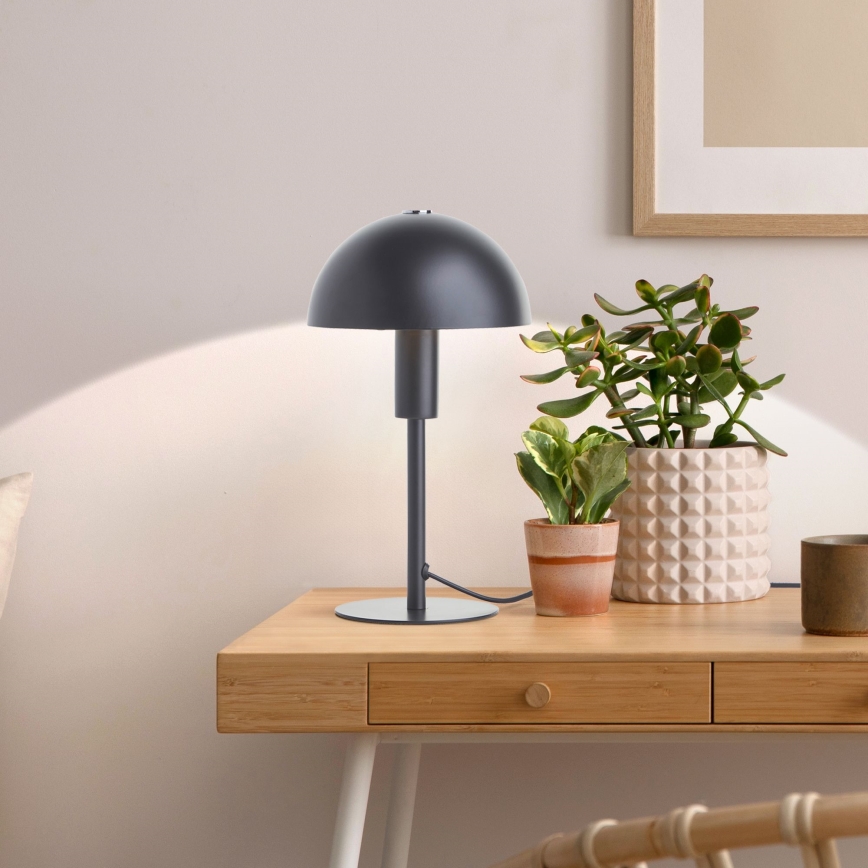 Brilliant - Настолна лампа PETITE 1xE14/28W/230V черен