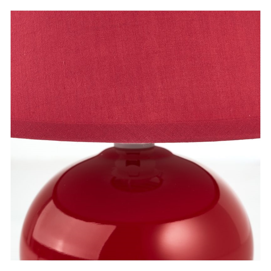 Brilliant - Настолна лампа PRIMO 1xE14/40W/230V керамика/червен
