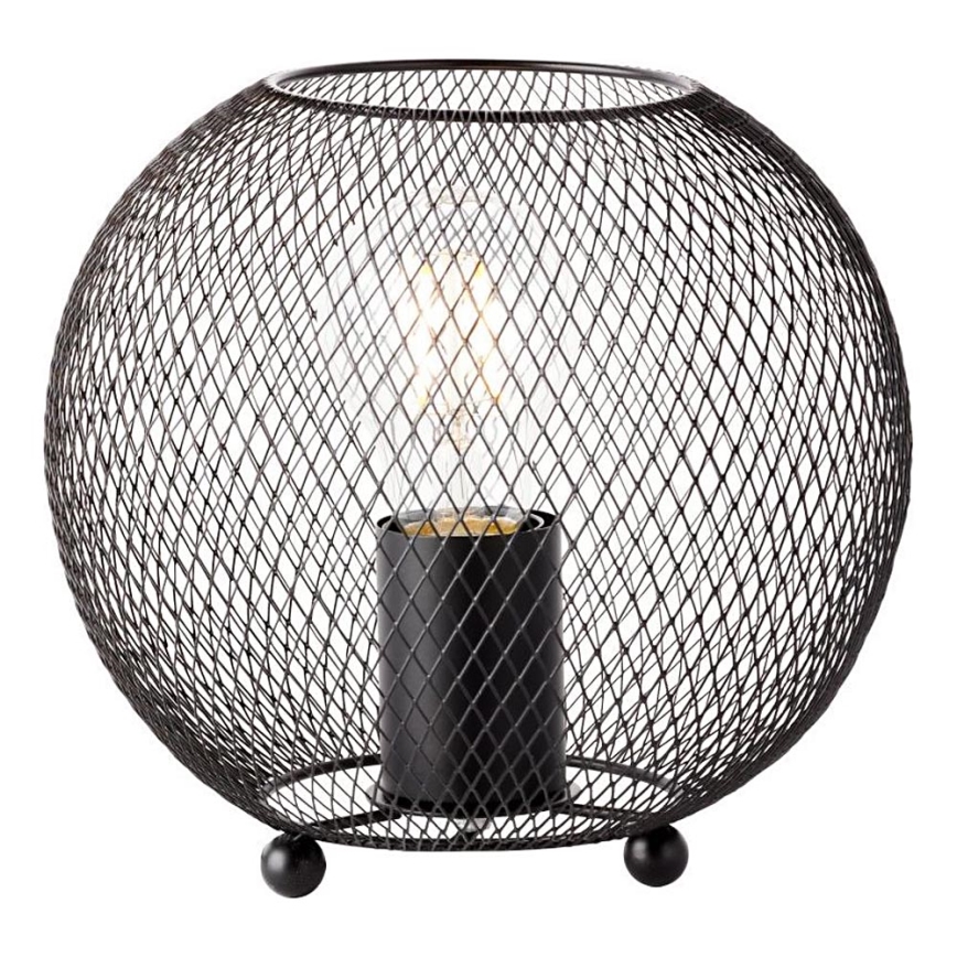 Brilliant - Настолна лампа SOCO 1xE27/60W/230V черен