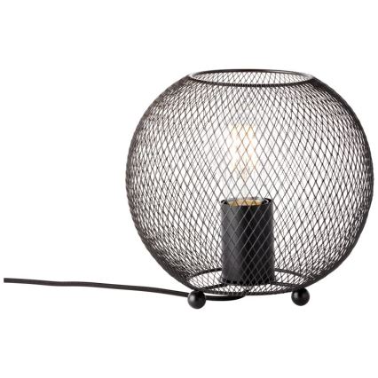 Brilliant - Настолна лампа SOCO 1xE27/60W/230V черен