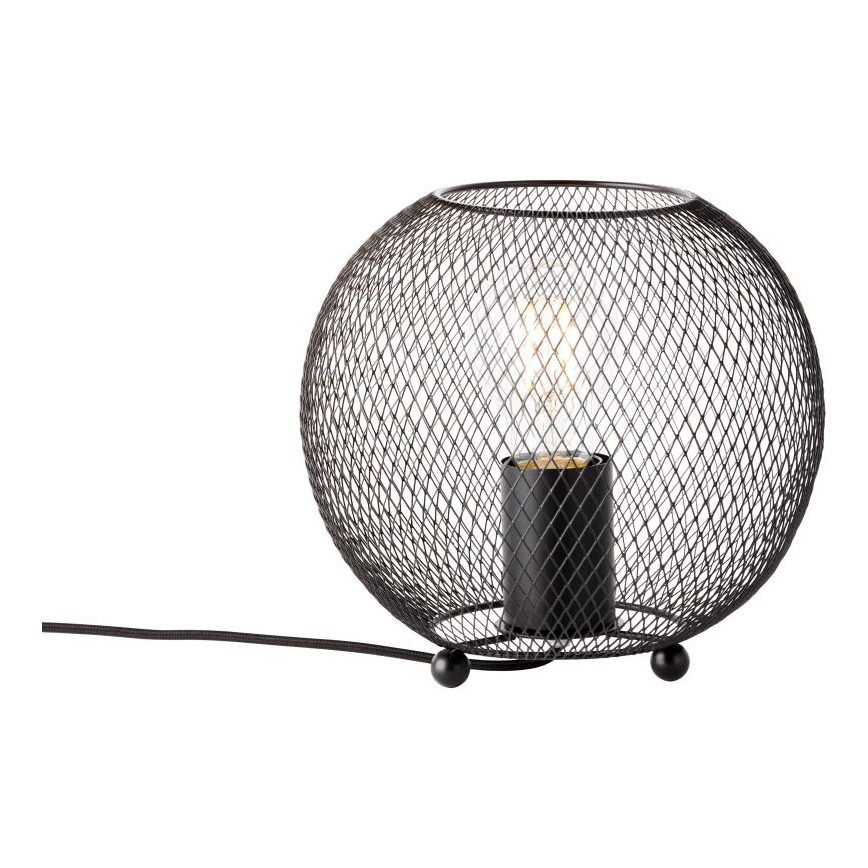Brilliant - Настолна лампа SOCO 1xE27/60W/230V черен