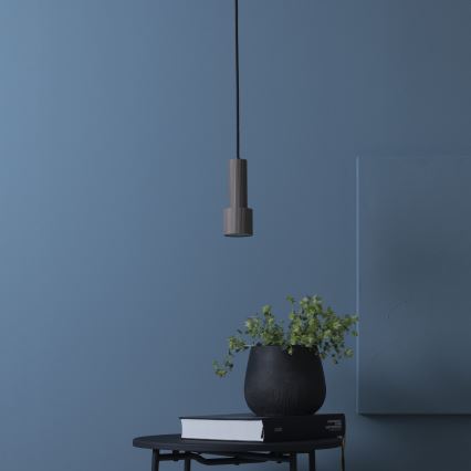 Brilliant - Пендел CADIZ 1xGU10/10W/230V Ø 12,5 см m бронзов