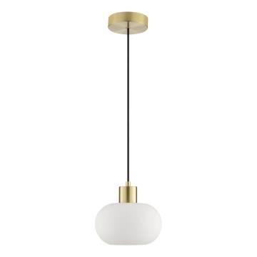 Brilliant - Пендел на кабел FANNY 1xE27/20W/230V Ø 22 см месинг