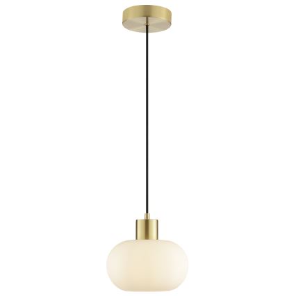 Brilliant - Пендел на кабел FANNY 1xE27/20W/230V Ø 22 см месинг
