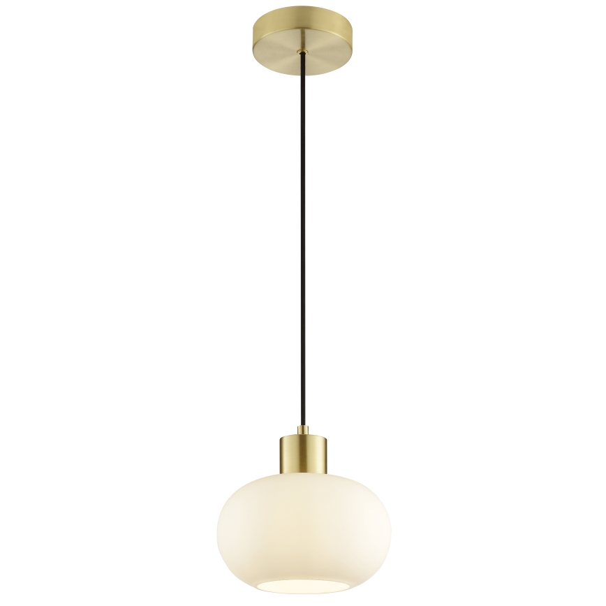Brilliant - Пендел на кабел FANNY 1xE27/20W/230V Ø 22 см месинг
