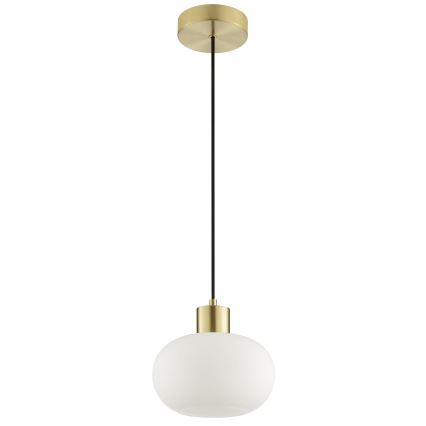Brilliant - Пендел на кабел FANNY 1xE27/20W/230V Ø 22 см месинг