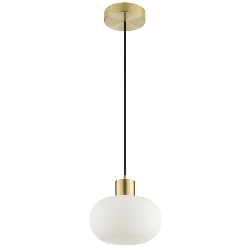 Brilliant - Пендел на кабел FANNY 1xE27/20W/230V Ø 22 см месинг