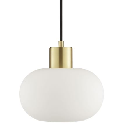 Brilliant - Пендел на кабел FANNY 1xE27/20W/230V Ø 22 см месинг