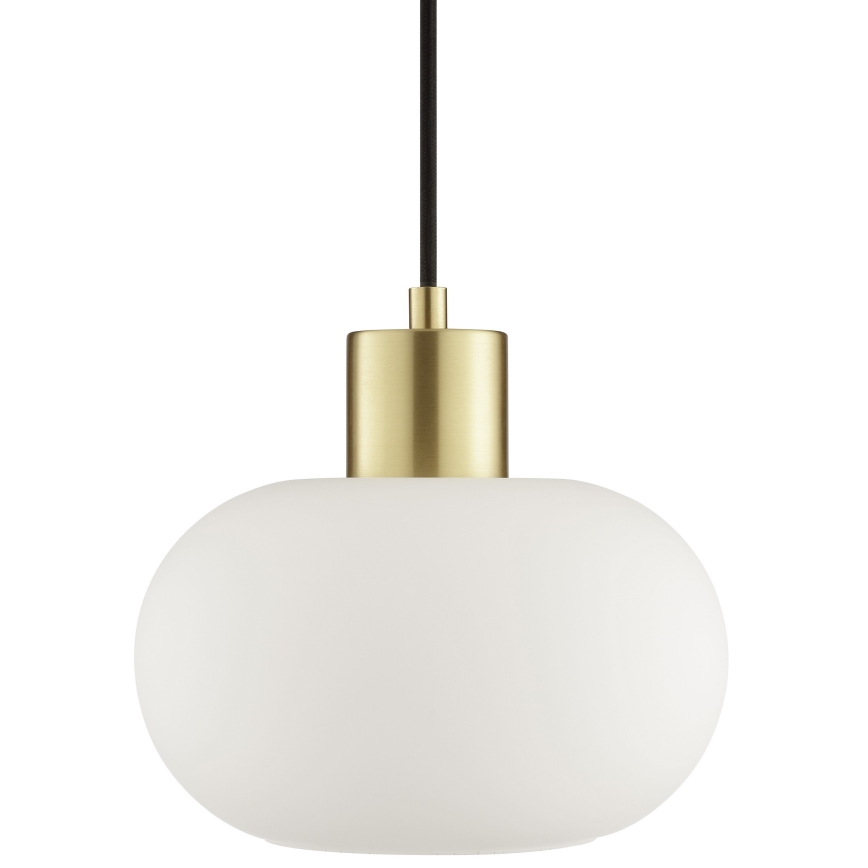 Brilliant - Пендел на кабел FANNY 1xE27/20W/230V Ø 22 см месинг