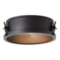 Brilliant - Плафон ZOIS 1xE27/28W/230V Ø 30 см, черен