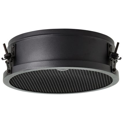 Brilliant - Плафон ZOIS 1xE27/28W/230V Ø 30 см, черен