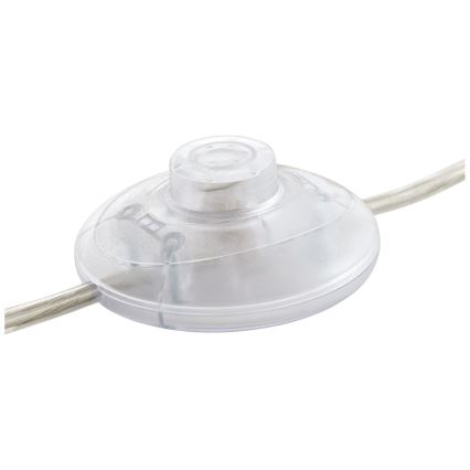 Brilliant - Подова лампа CLARIE 1xE27/60W/230V матов хром/бяла