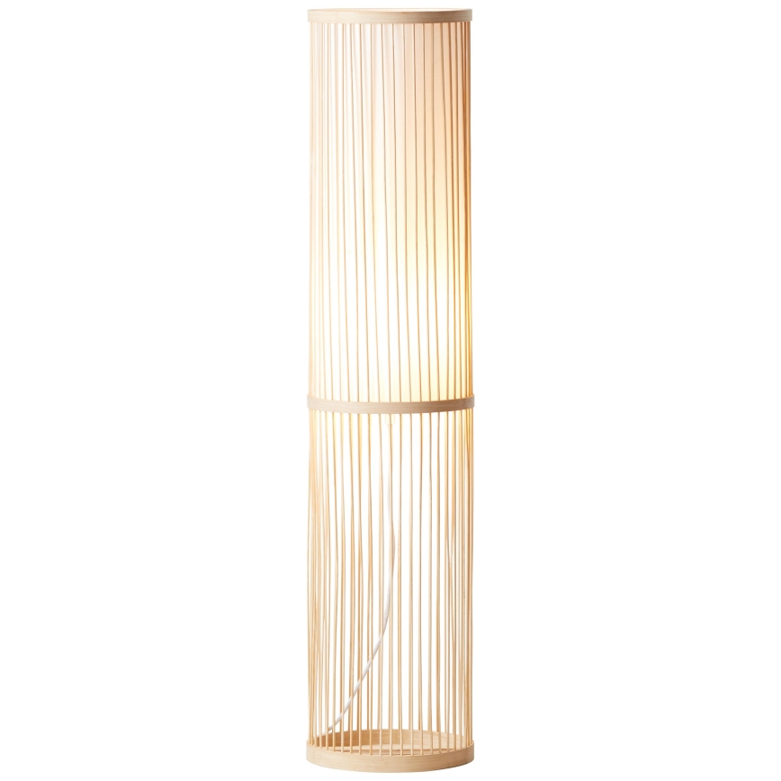 Brilliant - Подова лампа NORI 1xE27/40W/230V бамбук