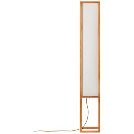 Brilliant - Подова лампа SEASIDE 2xE27/40W/230V бяла/кафява