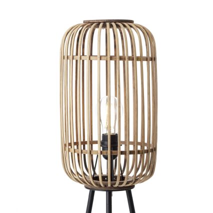 Brilliant - Подова лампа WOODROW 1xE27/60W/230V бамбук