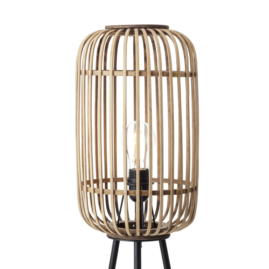 Brilliant - Подова лампа WOODROW 1xE27/60W/230V бамбук