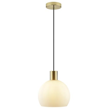 Brilliant - Полилей на кабел CONY 1xE27/20W/230V Ø 25 см, месинг