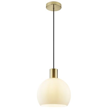 Brilliant - Полилей на кабел CONY 1xE27/20W/230V Ø 25 см, месинг