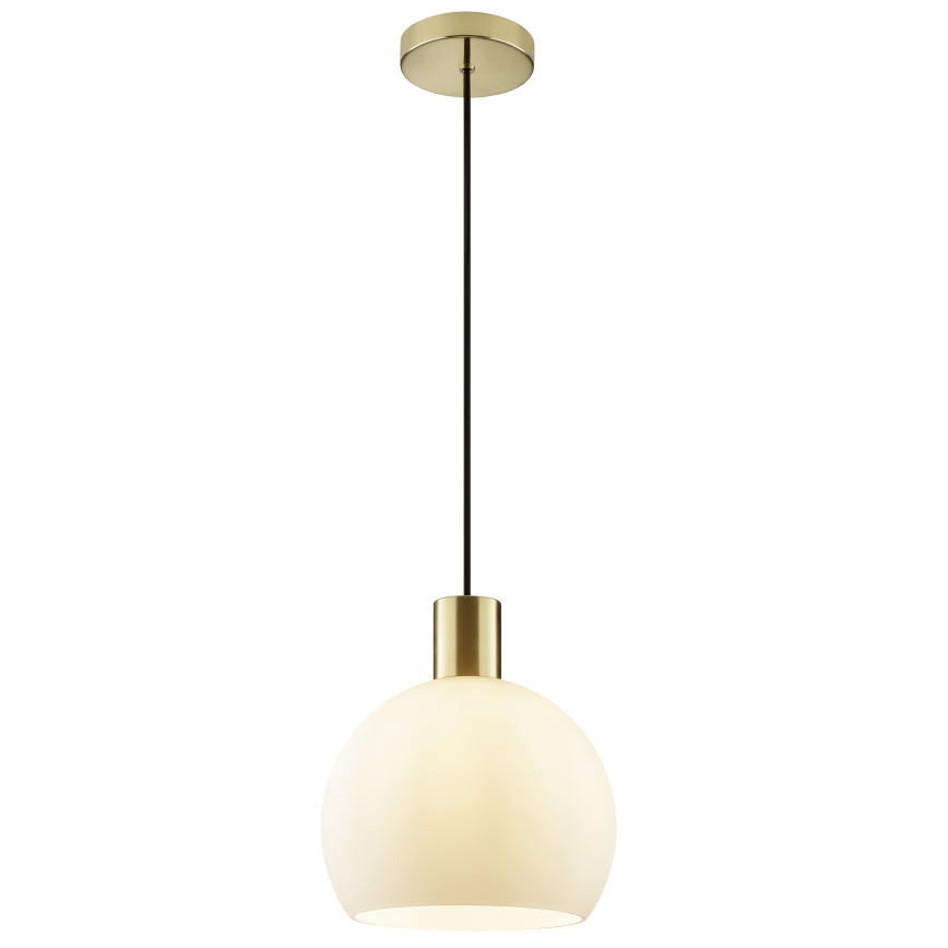 Brilliant - Полилей на кабел CONY 1xE27/20W/230V Ø 25 см, месинг
