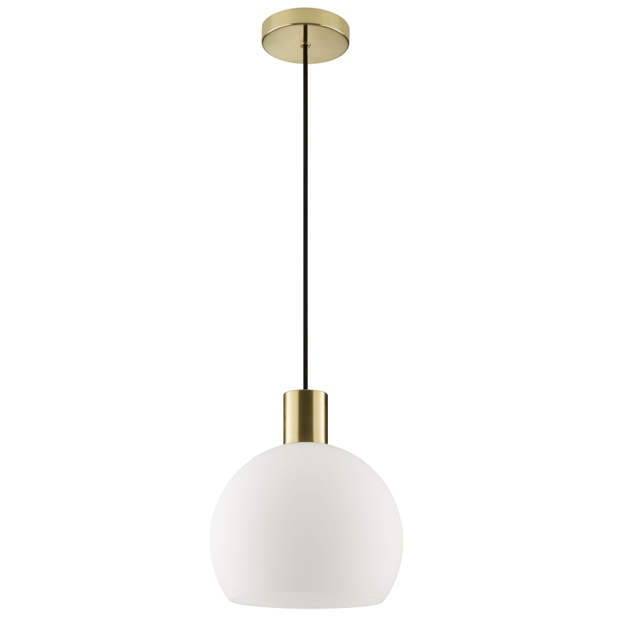 Brilliant - Полилей на кабел CONY 1xE27/20W/230V Ø 25 см, месинг