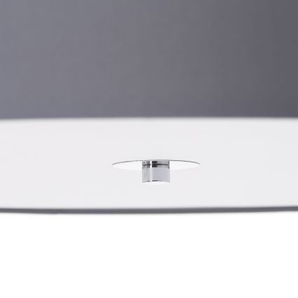 Brilliant - Полилей за повърхностен монтаж ANDRIA 3xE27/60W/230V Ø 60 см антрацит