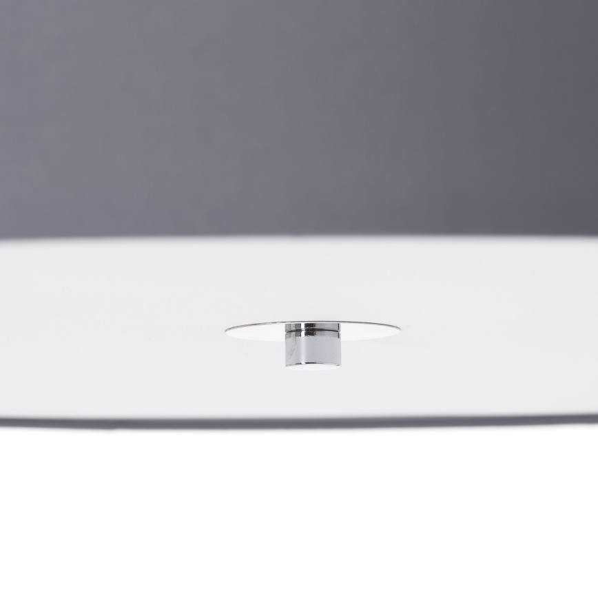 Brilliant - Полилей за повърхностен монтаж ANDRIA 3xE27/60W/230V Ø 60 см антрацит