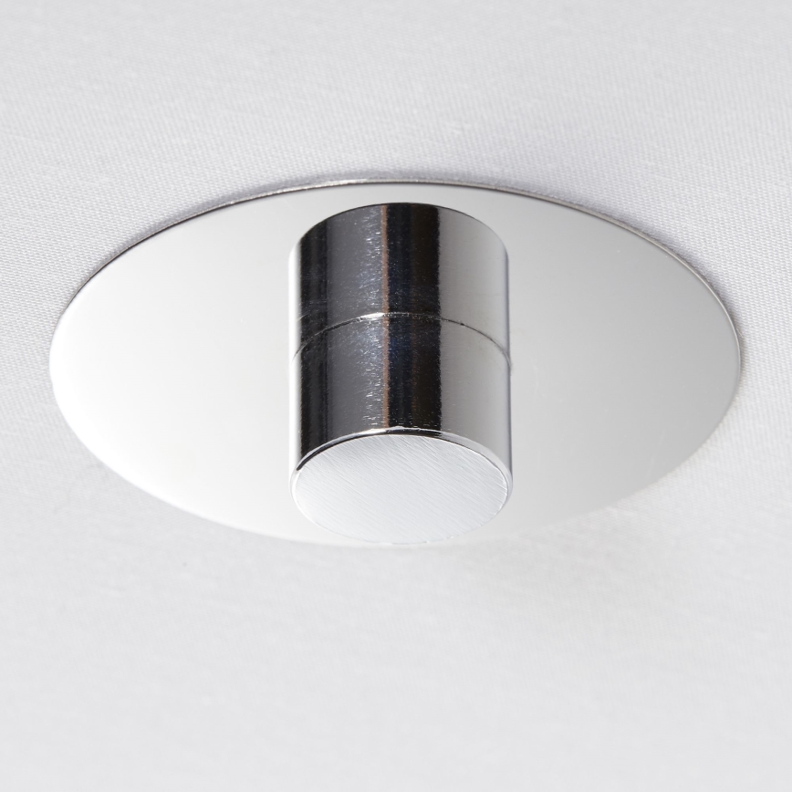 Brilliant - Полилей за повърхностен монтаж ANDRIA 3xE27/60W/230V Ø 60 см антрацит