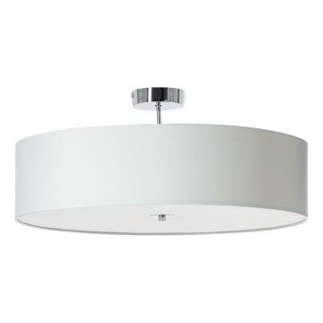 Brilliant - Полилей за повърхностен монтаж ANDRIA 3xE27/60W/230V Ø 60 см бял