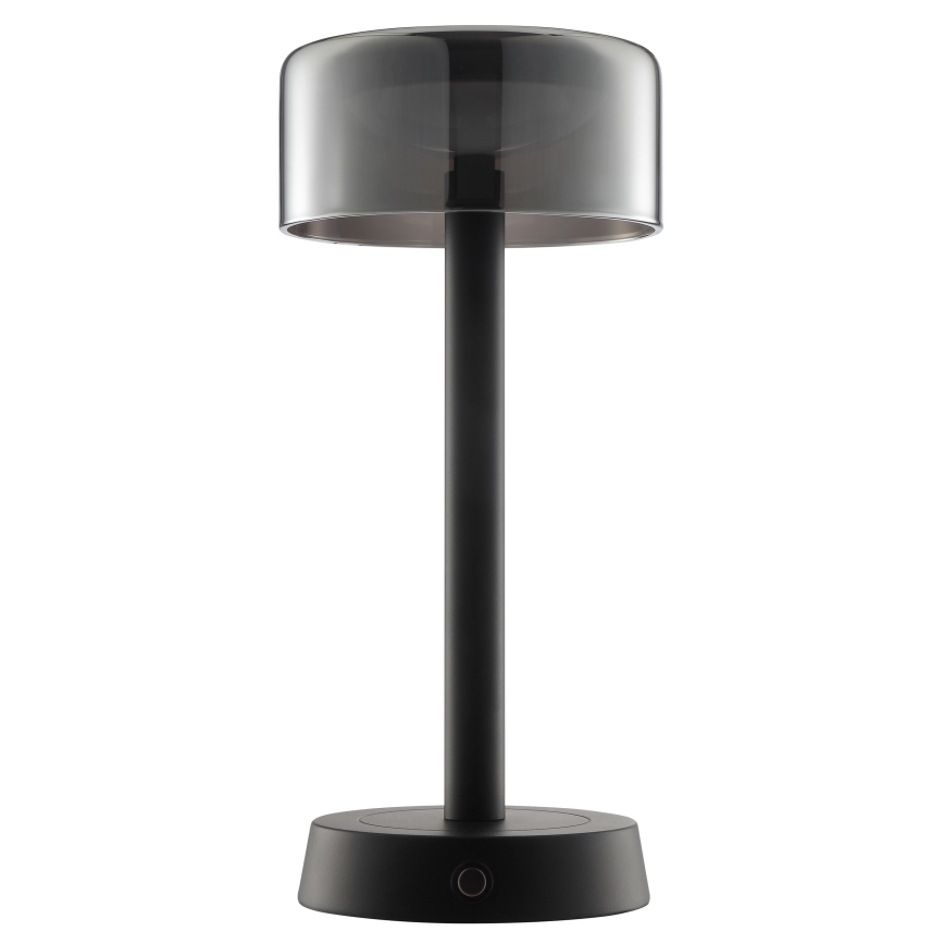 Brilliant - RAZOR димируема презареждаема сензорна външна настолна LED лампа 2,5W/5V 2700K 2600 mAh IP44 черна