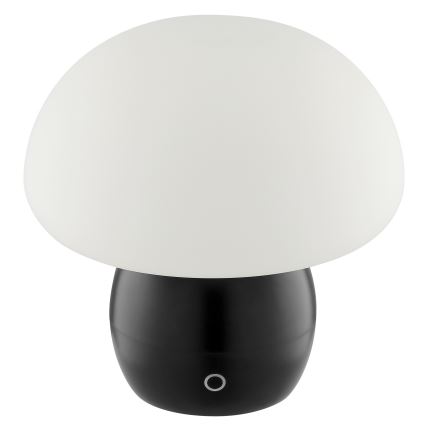 Brilliant - LED регулируема акумулаторна сензорна настолна лампа DUPIS LED/2W/5V 2700K 1800 mAh черна