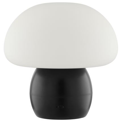 Brilliant - LED регулируема акумулаторна сензорна настолна лампа DUPIS LED/2W/5V 2700K 1800 mAh черна