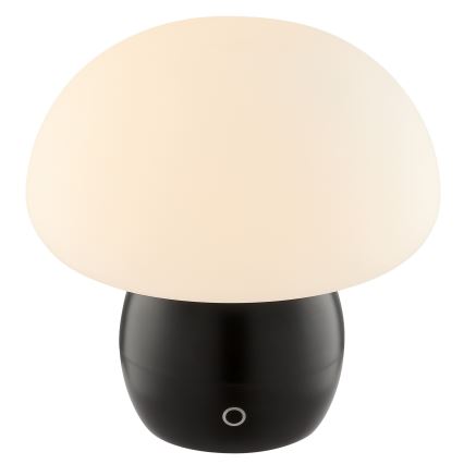 Brilliant - LED регулируема акумулаторна сензорна настолна лампа DUPIS LED/2W/5V 2700K 1800 mAh черна