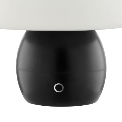 Brilliant - LED регулируема акумулаторна сензорна настолна лампа DUPIS LED/2W/5V 2700K 1800 mAh черна