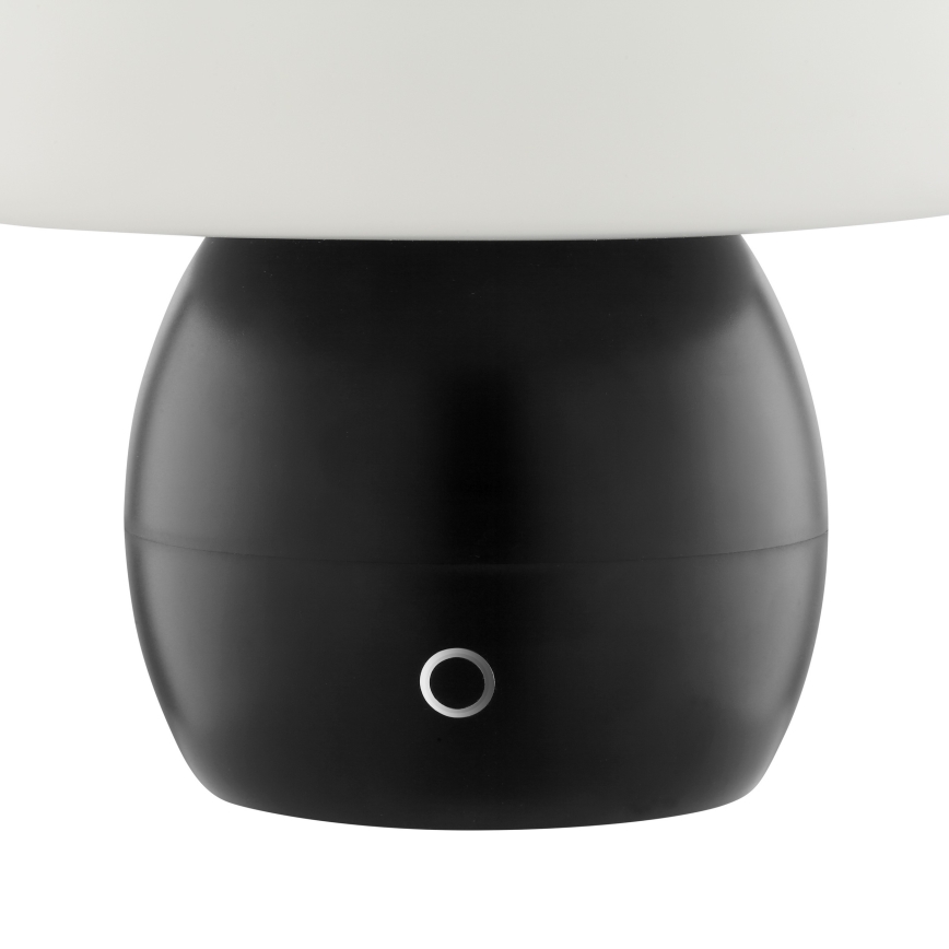 Brilliant - LED регулируема акумулаторна сензорна настолна лампа DUPIS LED/2W/5V 2700K 1800 mAh черна