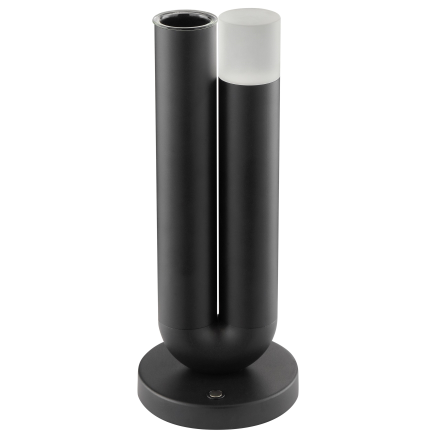 Brilliant - димируема презареждаема сензорна външна настолна лампа SAYU LED/2,5W/5V 2700K 2600 mAh IP44 черна