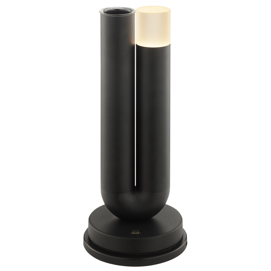 Brilliant - димируема презареждаема сензорна външна настолна лампа SAYU LED/2,5W/5V 2700K 2600 mAh IP44 черна
