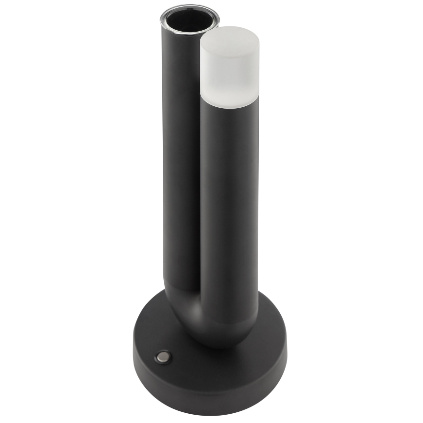 Brilliant - димируема презареждаема сензорна външна настолна лампа SAYU LED/2,5W/5V 2700K 2600 mAh IP44 черна