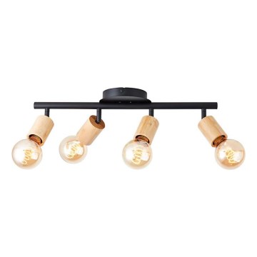 Brilliant - Спот осветително тяло 4xE27/28W/230V бамбук