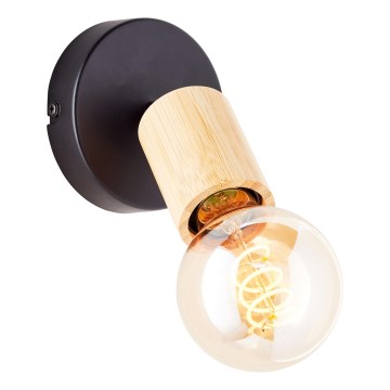 Brilliant - Стенен спот 1xE27/28W/230V бамбук