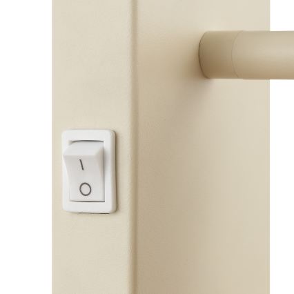 Brilliant - стенено насочващо осветително тяло ARLO 1xE27/20W/230V кремаво