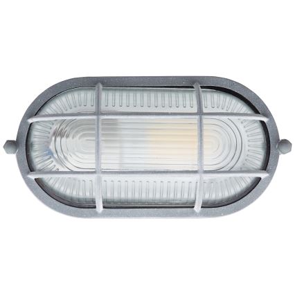 Brilliant - Таванно осветително тяло BOBBI 1xE27/40W/230V сиво