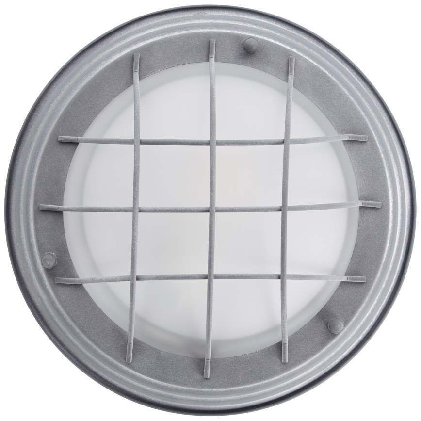 Brilliant - Таванно осветително тяло TYPHOON 1xE27/30W/230V Ø29 см, сиво