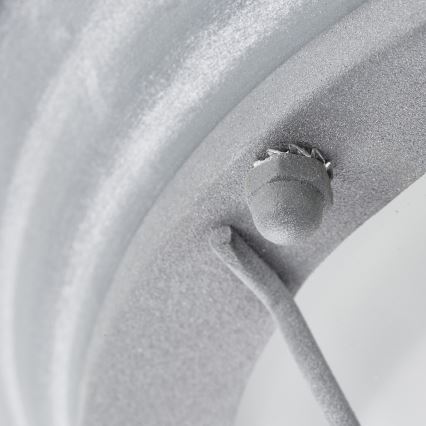 Brilliant - Таванно осветително тяло TYPHOON 1xE27/30W/230V Ø29 см, сиво