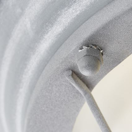 Brilliant - Таванно осветително тяло TYPHOON 1xE27/30W/230V Ø29 см, сиво