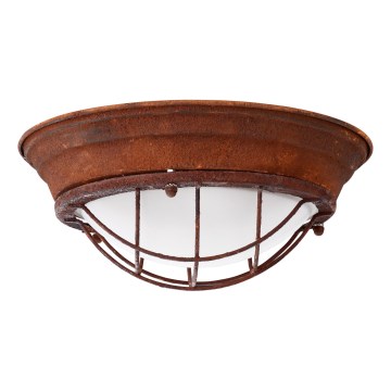 Brilliant - Таванно осветително тяло TYPHOON 2xE27/30W/230V червено-кафяво