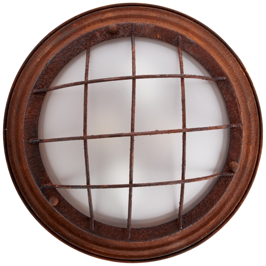 Brilliant - Таванно осветително тяло TYPHOON 2xE27/30W/230V червено-кафяво