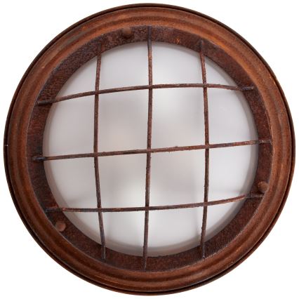 Brilliant - Таванно осветително тяло TYPHOON 2xE27/30W/230V червено-кафяво