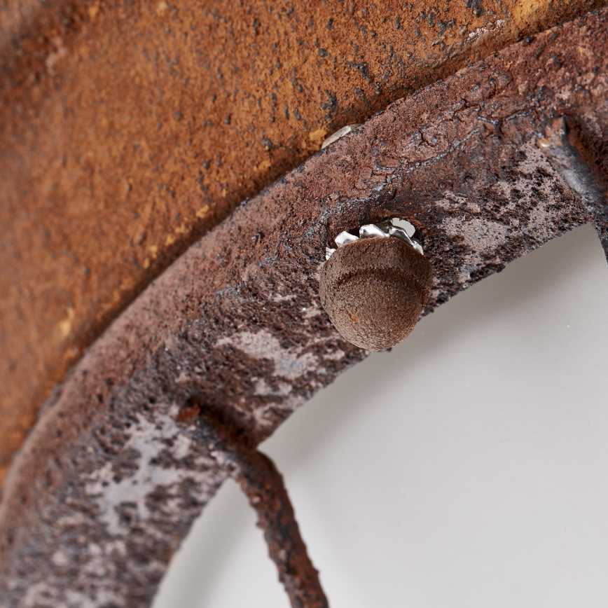 Brilliant - Таванно осветително тяло TYPHOON 2xE27/30W/230V червено-кафяво