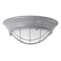 Brilliant - Таванно осветително тяло TYPHOON 2xE27/30W/230V Ø 34 см сиво